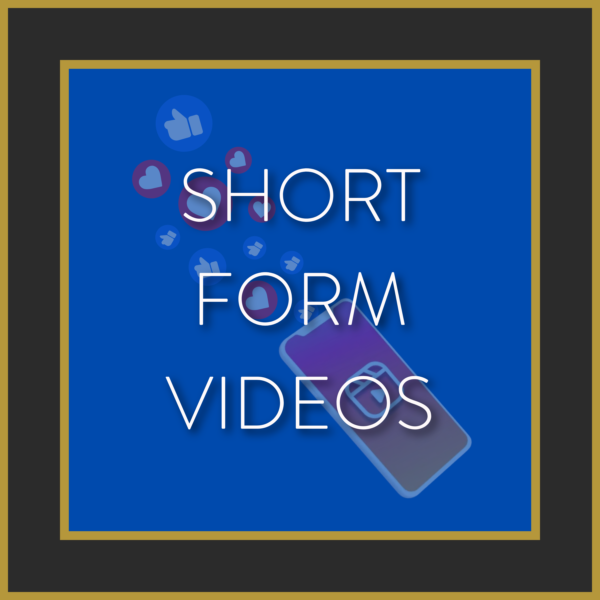 Short Form Videos on smartphone illustration